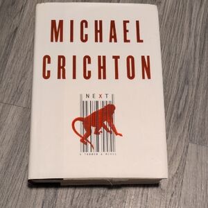 Michael Crichton 'Next' Hardcover Book